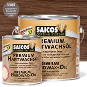 Saicos Premium Hardwax Oil -3385 Rosewood 0.75L or 2.5Ltr