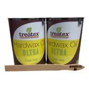 x2 Tin Deal + Stirring stick Treatex Ultra Hardwax Oil - Choose sheen Level